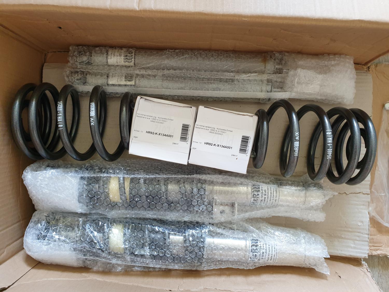 H&R Edelstahl Gewindefahrwerk Sportfahrwerk Twintube für BMW E46 35480-2