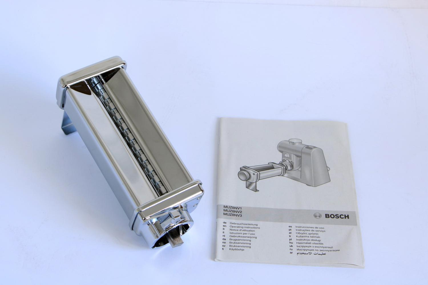 Bosch Tagliatelle Pasta Nudelvorsatz für Küchenmaschine MUM XX XL 8 MUZ8NV2 B-Ware