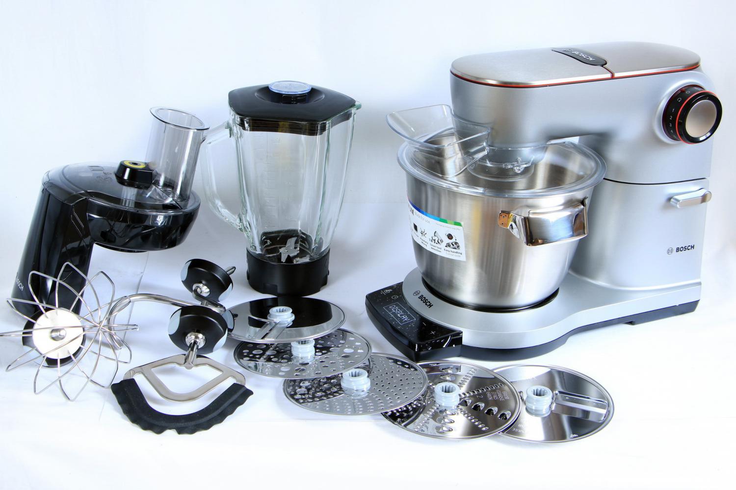 Bosch OptiMUM 9 Küchenmaschine 1500W 5,5l + Zubehör Silber MUM9DT5S41 B-Ware 11