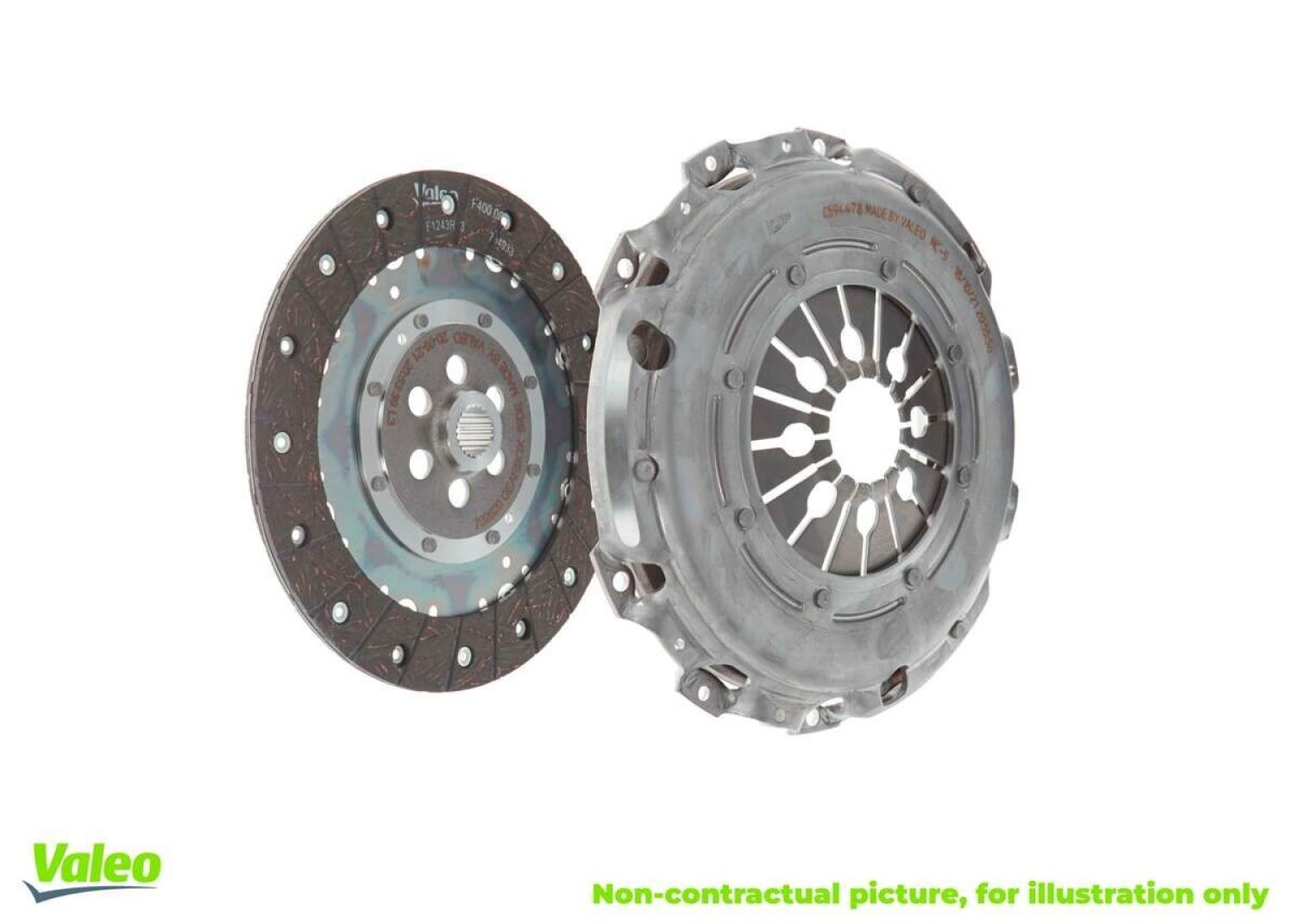 Valeo Kupplungssatz für Mercedes C-Klasse W204 S204 E-Klasse S211 826963