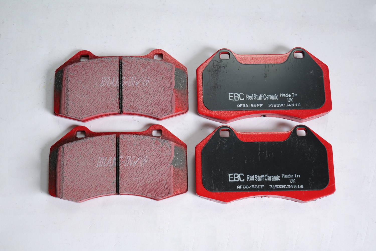 EBC Redstuff Bremsbeläge Vorne für Renault Clio III Megane II DP31539C EBC102504