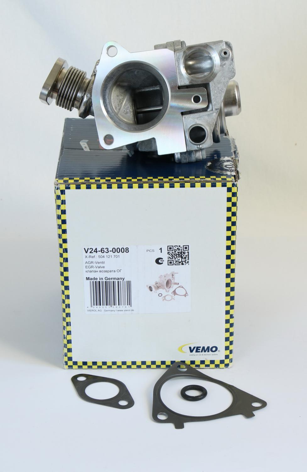 Vemo AGR Ventil Abgasrückführung für Citroen Fiat Iveco Peugeot V24-63-0008