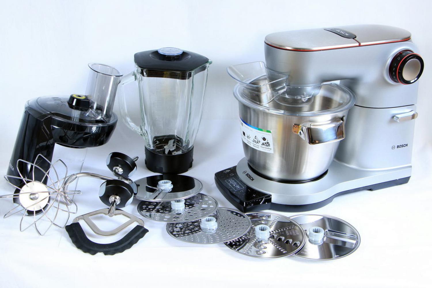 Bosch OptiMUM 9 Küchenmaschine 1500W 5,5l + Zubehör Silber MUM9DT5S41 B-Ware 17