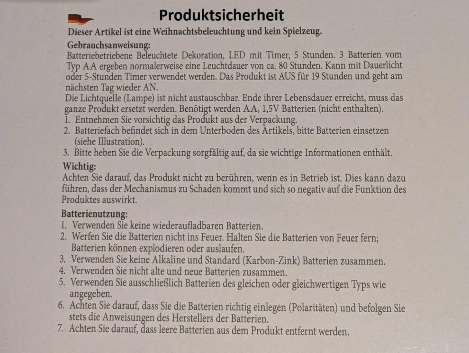 Preview: Konstsmide wassergefüllte LED Weihnachtskugel Weihnachtsdorf X-Mas Deko 4360-550