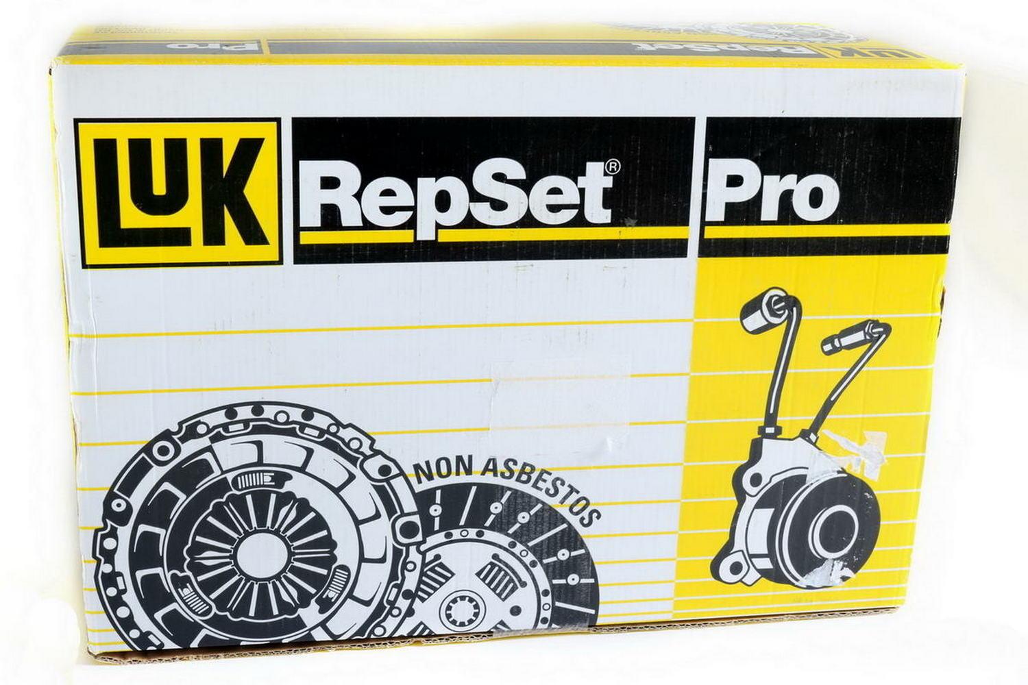 LUK RepSet Pro Kupplung Kupplungssatz + Zentralausrücker für Fiat Grande Punto 1.9 D 624 3220 33