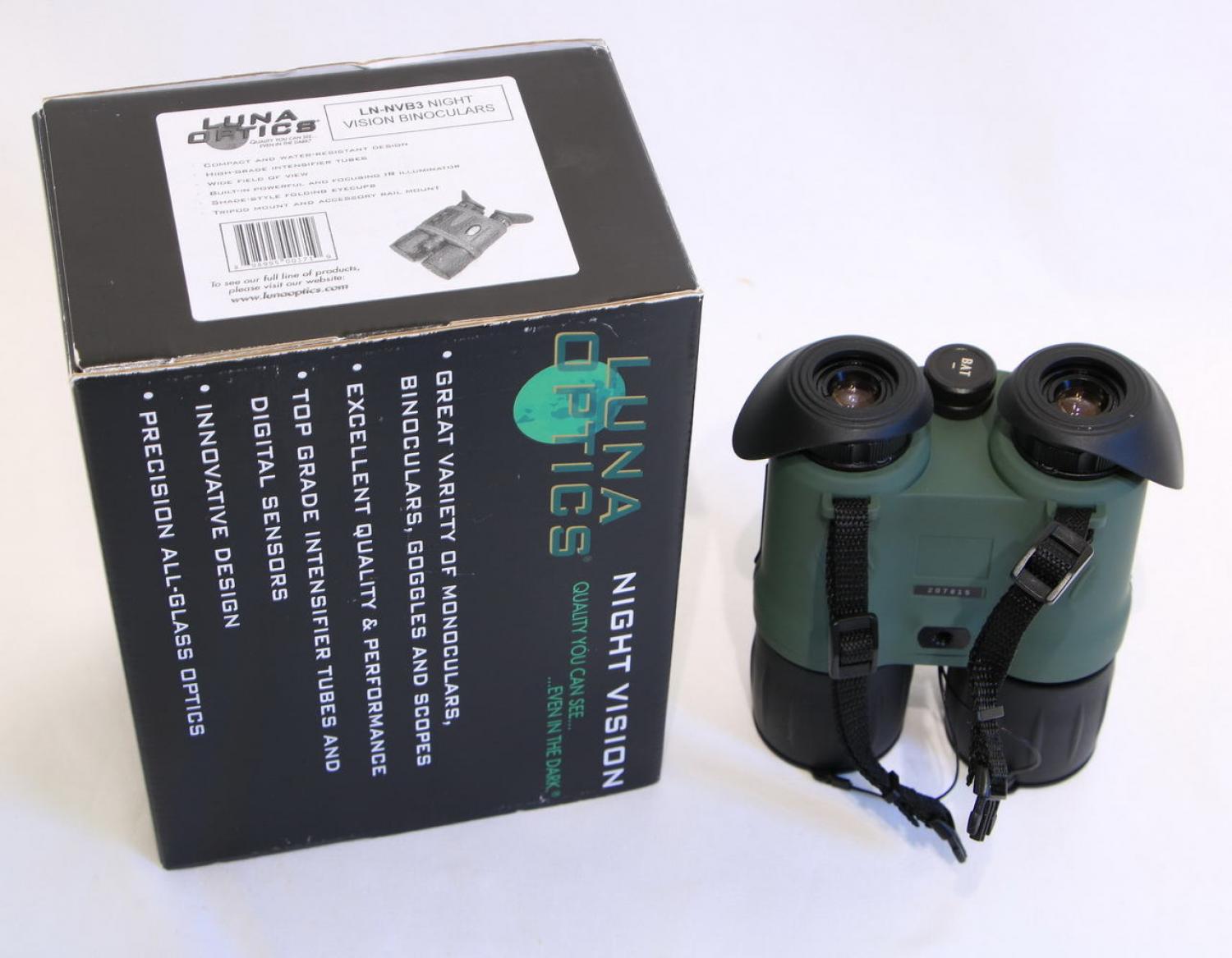 Luna Optics LN-NVB3 Nachtsicht Gerät Fernglas 3x42 Binoculars B-Ware