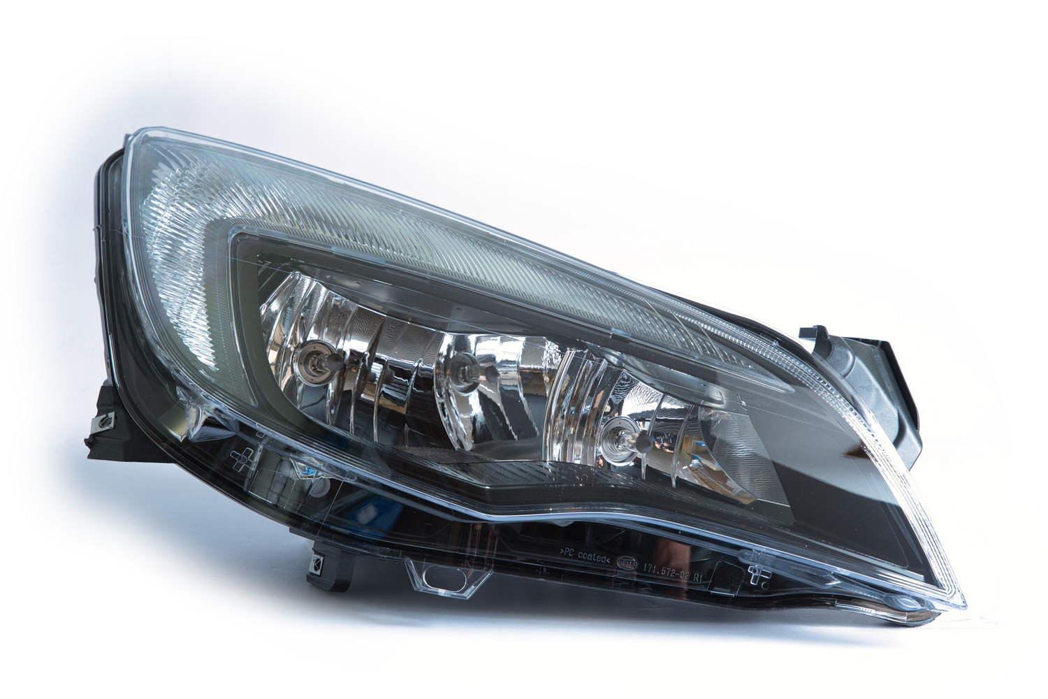 Halogen Scheinwerfer Rechts für Opel Astra J P10 - Hella 1EG 010 011-381