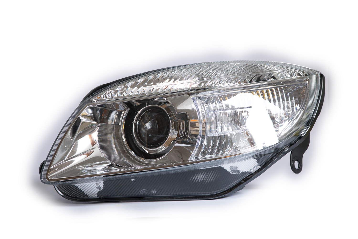 Scheinwerfer Links für Skoda Fabia II Roomster bis 2010 - Hella 1ZV 247 025-291