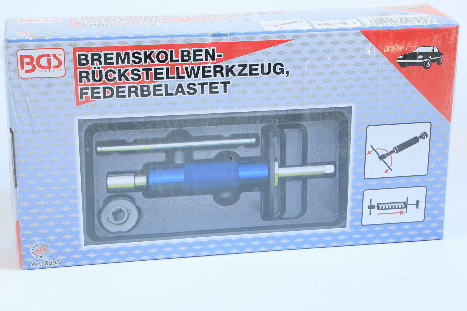 Trust Kai - BGS Bremskolben-Rückstellwerkzeug federbelastet Bremssattel  Rücksteller 9395