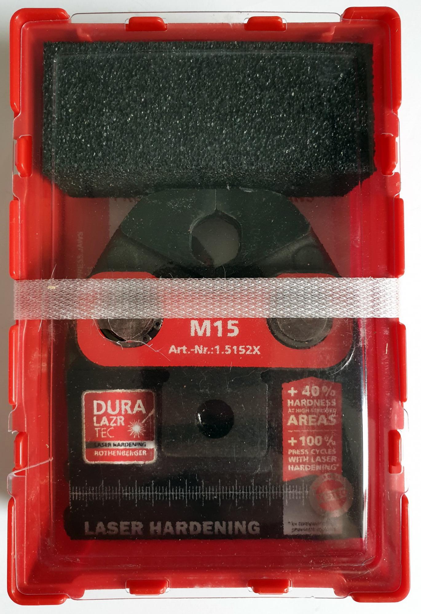 Rothenberger Pressbacke Presszange Compact  M15 15 mm für Romax 015152X