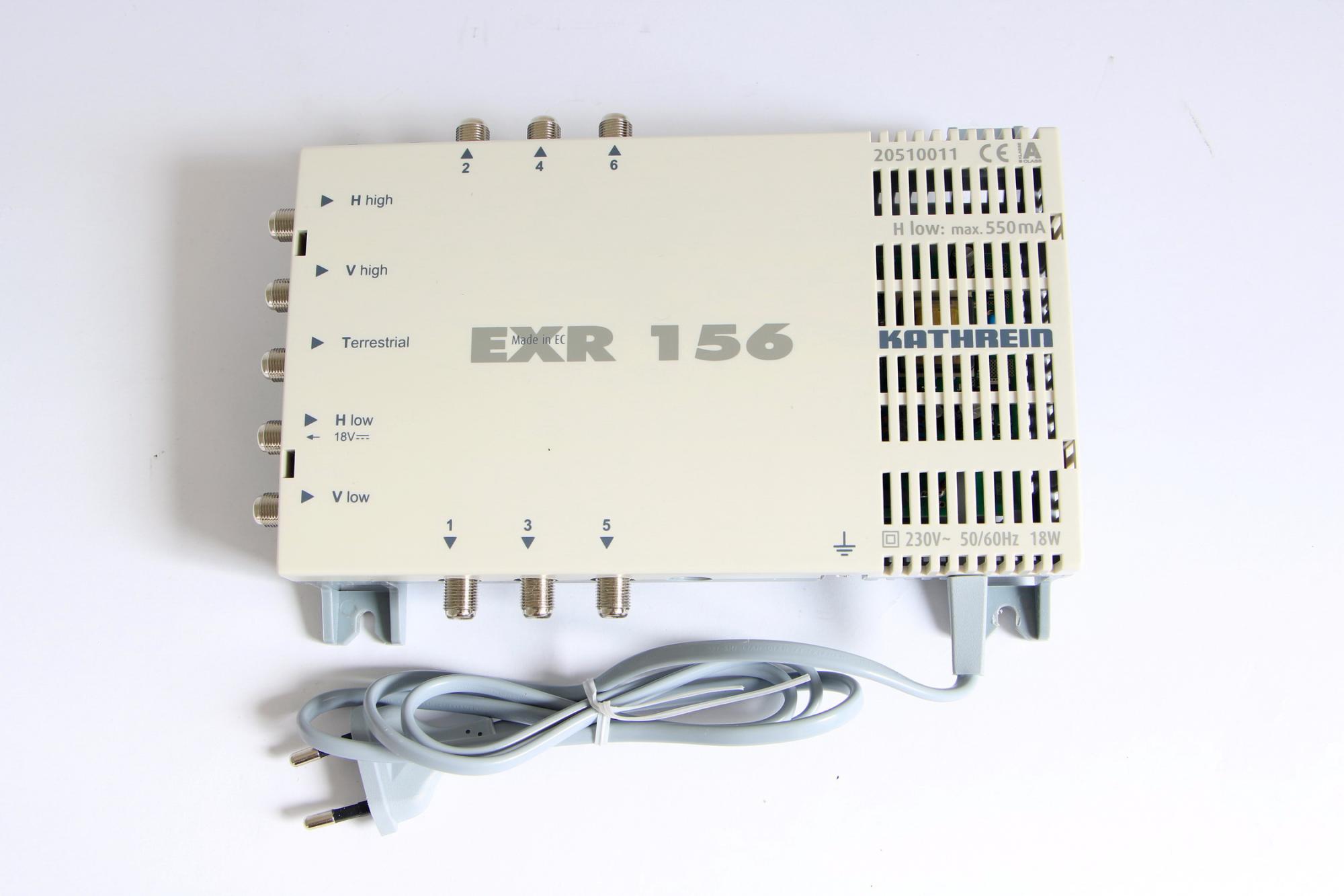 Kathrein EXR 156 Multischalter 5/6 DVB-S2 T2 LNB SAT Satellit Verteiler 20510011 B-Ware