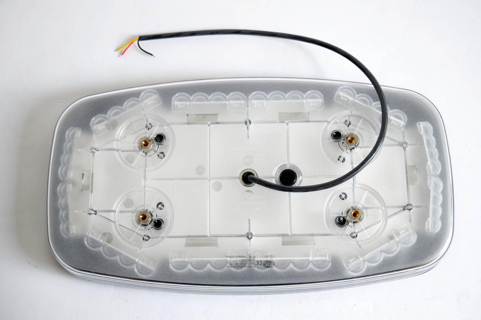 Hella LED gelb Warnleuchte Warnbalken Lichtbalken Warnsignal 2RL 014 565-001