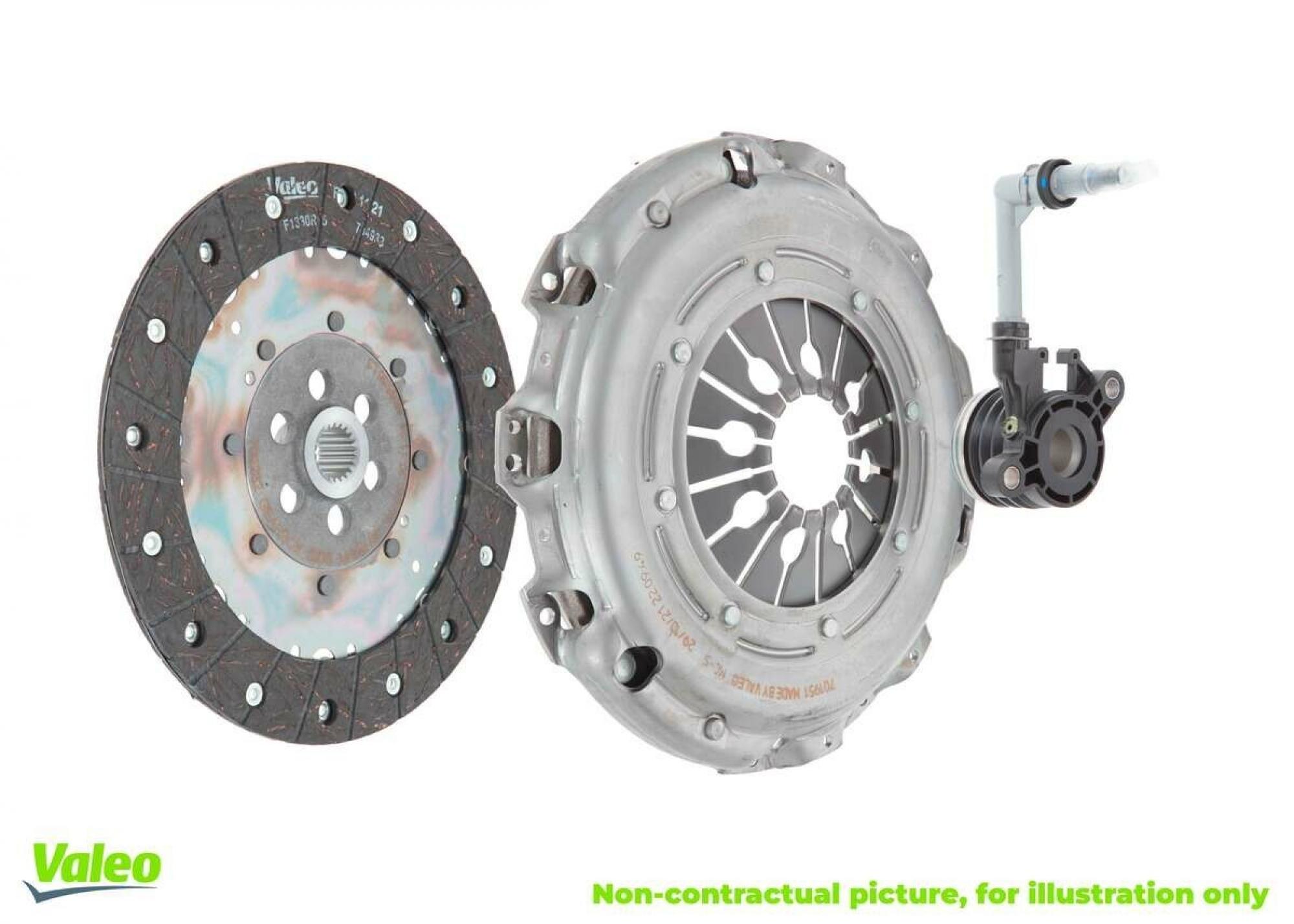Valeo Kupplungssatz für Ford Focus 2.0 TDCi Volvo C30 S40 V50 2.0 D 834445