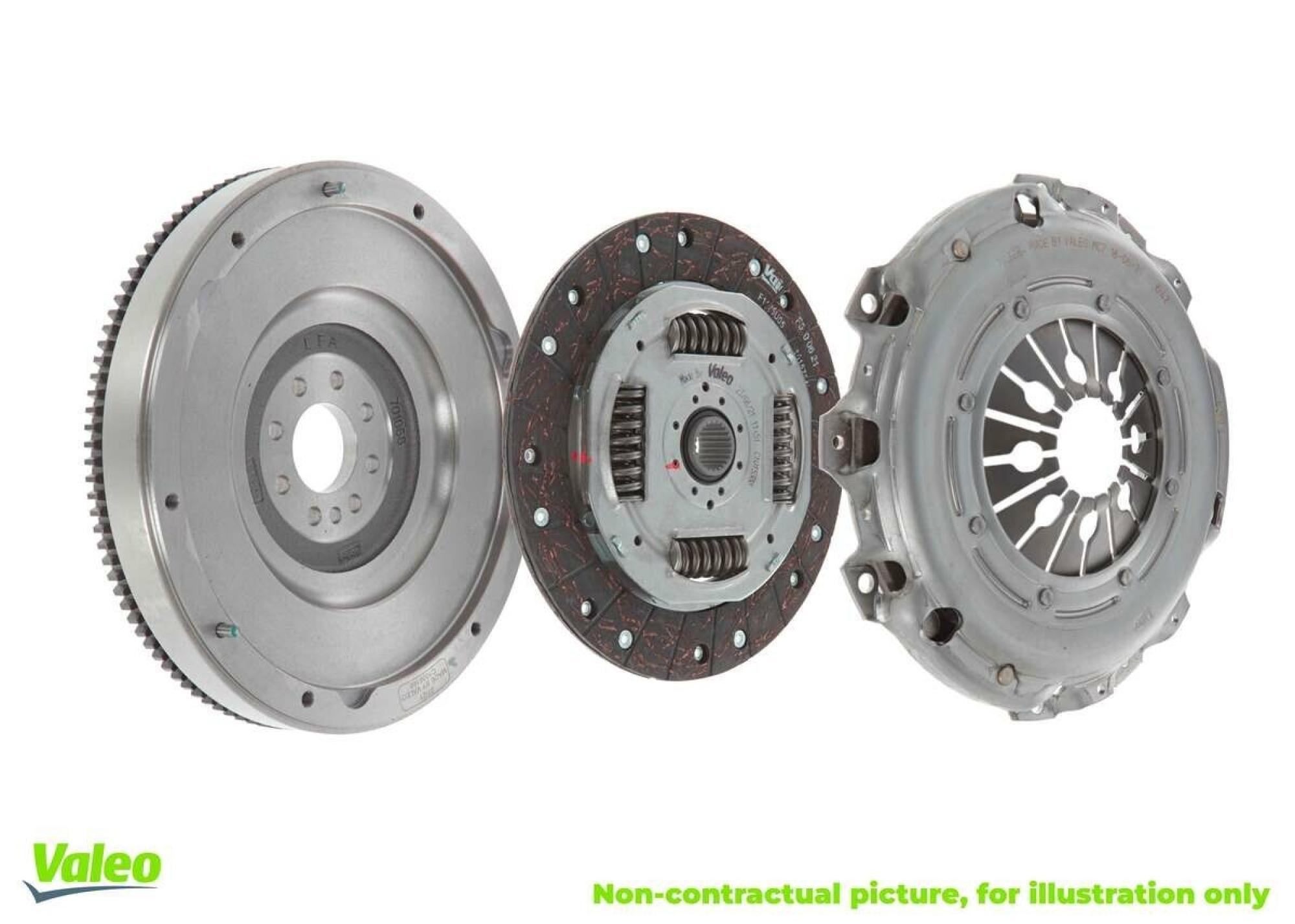 Valeo Kupplungssatz+Schwungrad Umrüstsatz für Ford Focus Tourneo Transit 835019