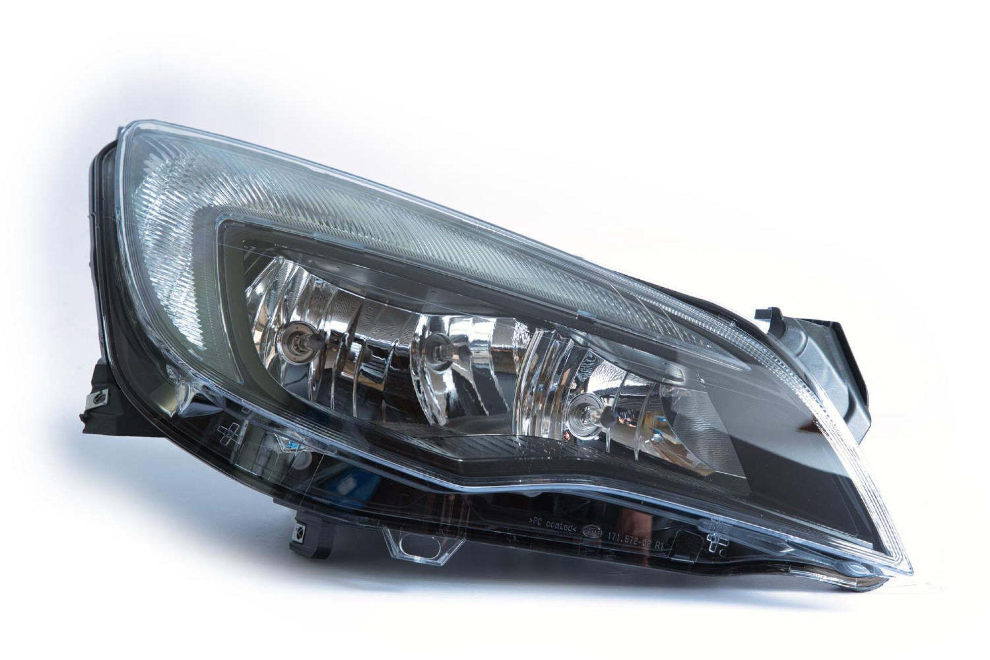 Halogen Scheinwerfer Rechts für Opel Astra J P10 - Hella 1EG 010 011-381