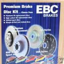 EBC Turbo Groove Bremsscheiben Vorne für BMW 3 E36 E46 Z3 Z4 E85 GD553 EBC106057
