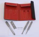 Kai Mimuno Nagelpflege-Set 4-tlg. mit Lederetui PQ-2101